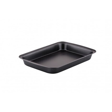 Tava dreptunghiulara pentru copt, Ertone ERT-MN 563B, anti-aderenta, 35,5x24x4 cm, Negru